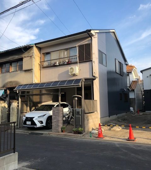 名古屋市北区N様邸外壁塗装工事・屋根塗装工事・シーリング打ち替え