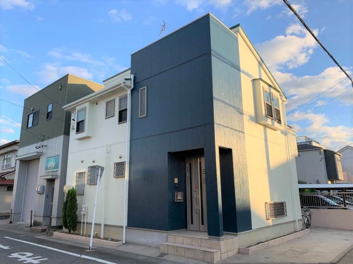 名古屋市北区S様邸外壁塗装工事・屋根塗装工事・コーキング打ち替え、打ち増し工事