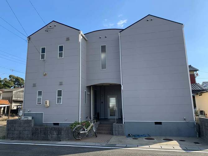 西春日井郡S様邸外壁塗装工事・コーキング打ち替え、打ち増し工事・防水工事