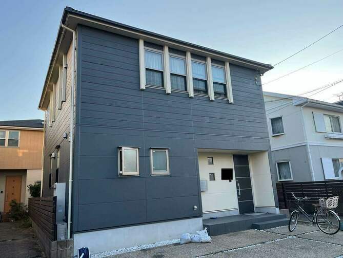 名古屋市北区N様邸外壁塗装工事・コーキング打ち増し工事・屋根塗装工事