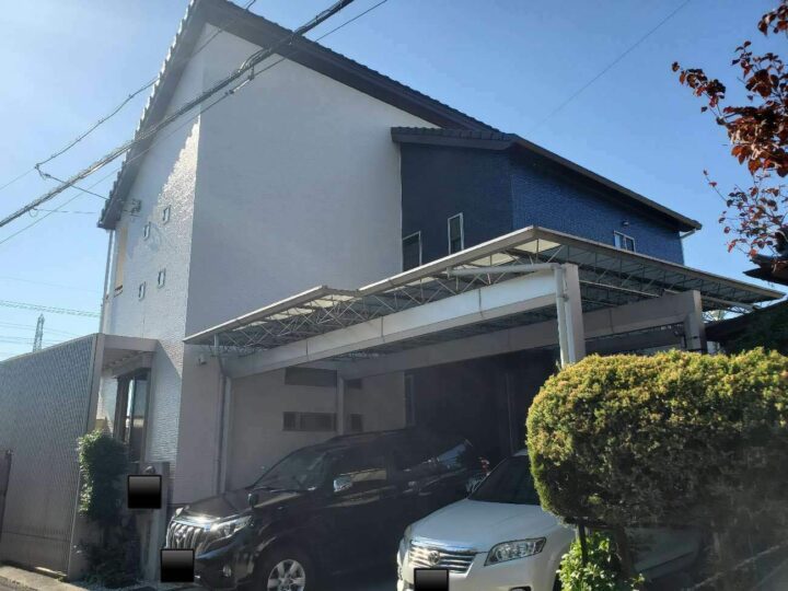 春日井市T様邸　外壁塗装工事・コーキング打ち替え、打ち増し工事