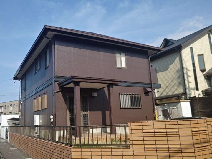 春日井市Ｓ様邸　外壁塗装工事　コーキング打ち替え、打ち増し工事　屋根塗装工事