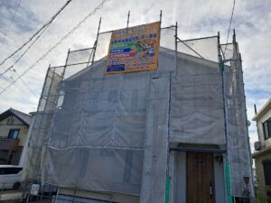 足場架設　小牧市