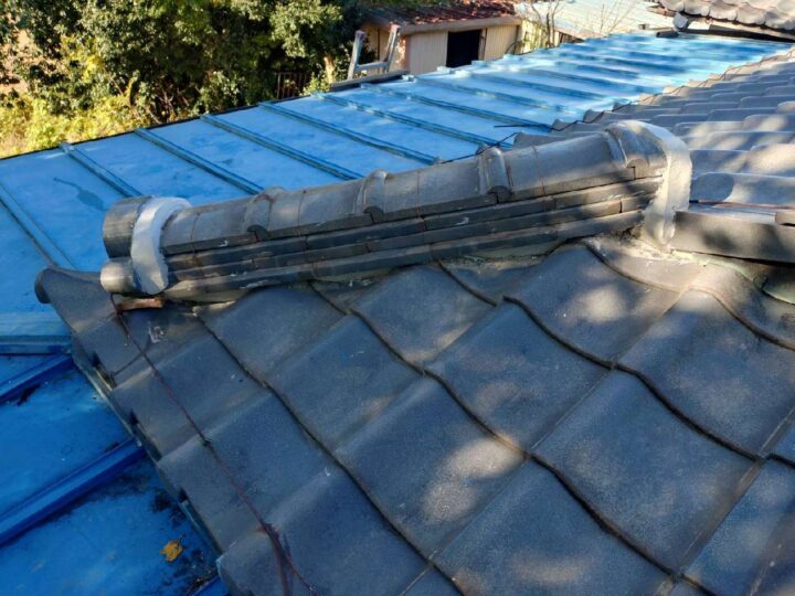 春日井市Ｎ様邸　屋根漆喰工事