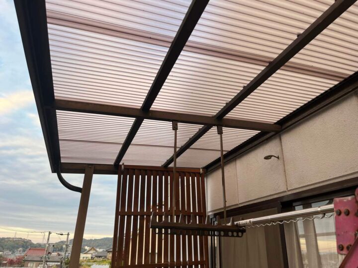 波板貼り替え 施工後