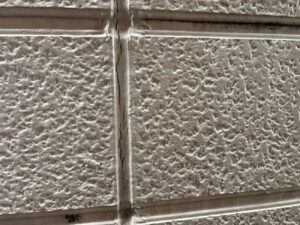 コーキング補修前の状態