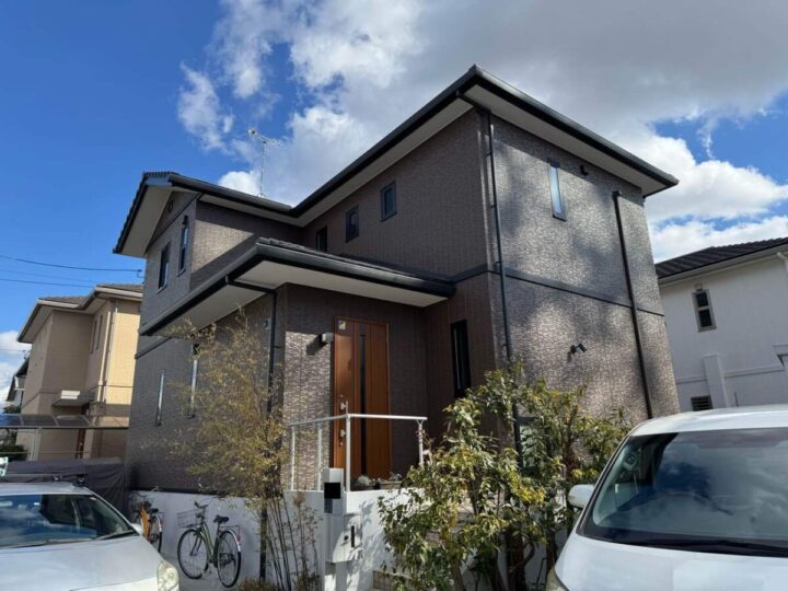 春日井市K様邸　外壁塗装工事　ベランダ防水工事