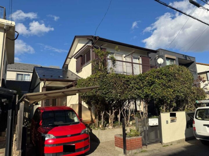 一宮市N様邸　外壁塗装工事　屋根塗装工事