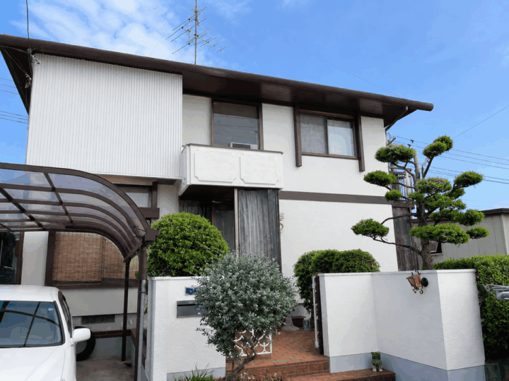 小牧市W様邸　外壁塗装工事　屋根塗装工事