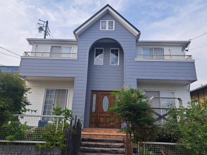 瀬戸市　金属サイディング貼り替え工事　幕板設置工事